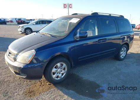 2006 Kia Sedona Ex/Lx z USA, uszkodzony, nr VIN KNDMB233666064286